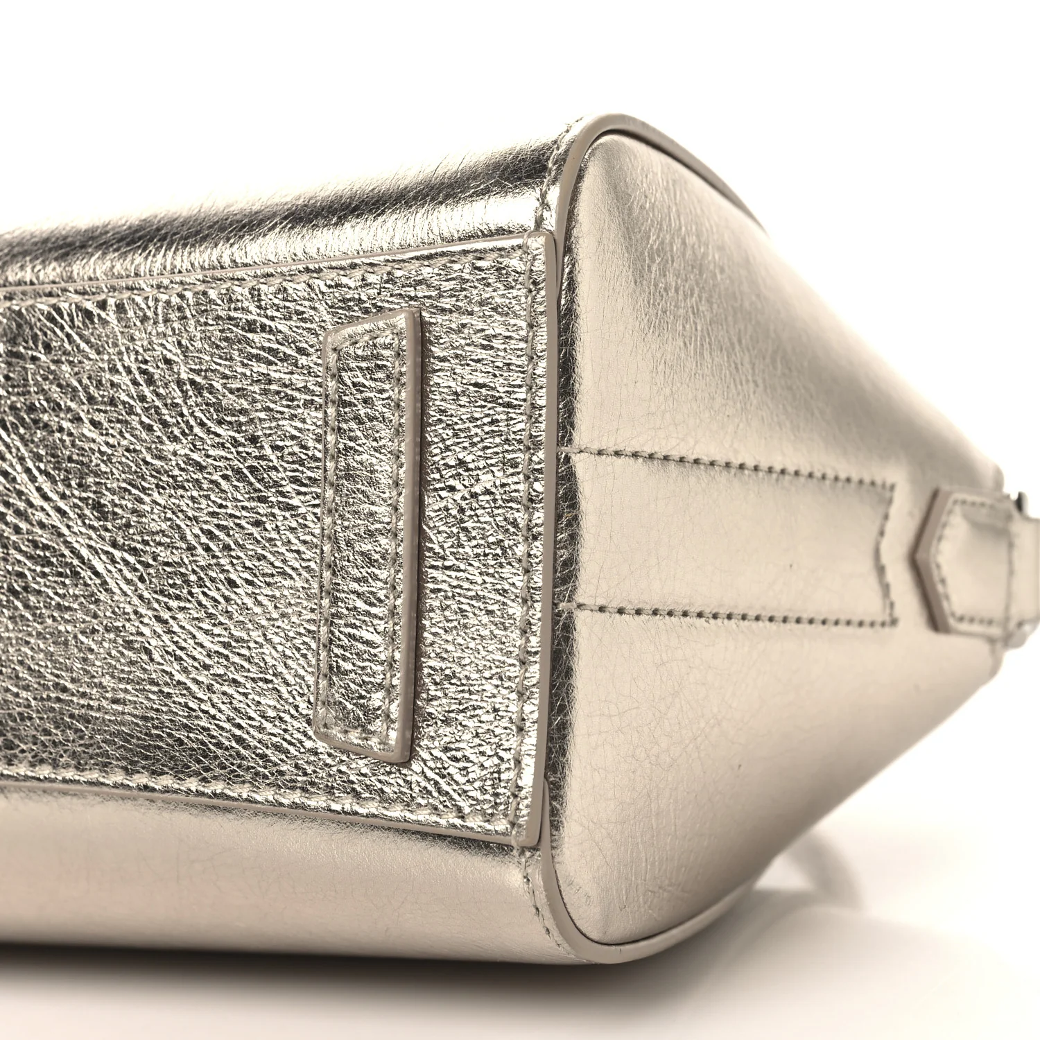 Laminated Lambskin Mini Antigona Gold