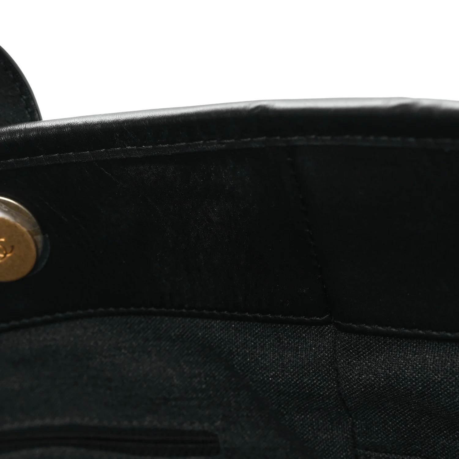 Calfskin Medium Deauville Tote Black