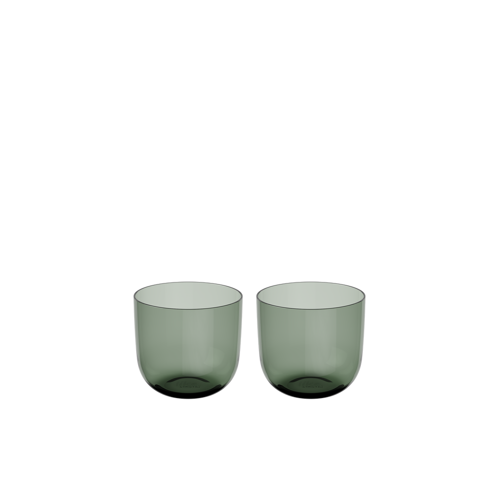 Like Glass Water glass - Green, 6.8 oz, crystal glass