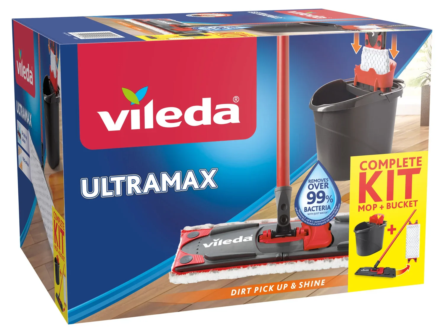 Vileda Set balai + seau-essoreur Ultramax
