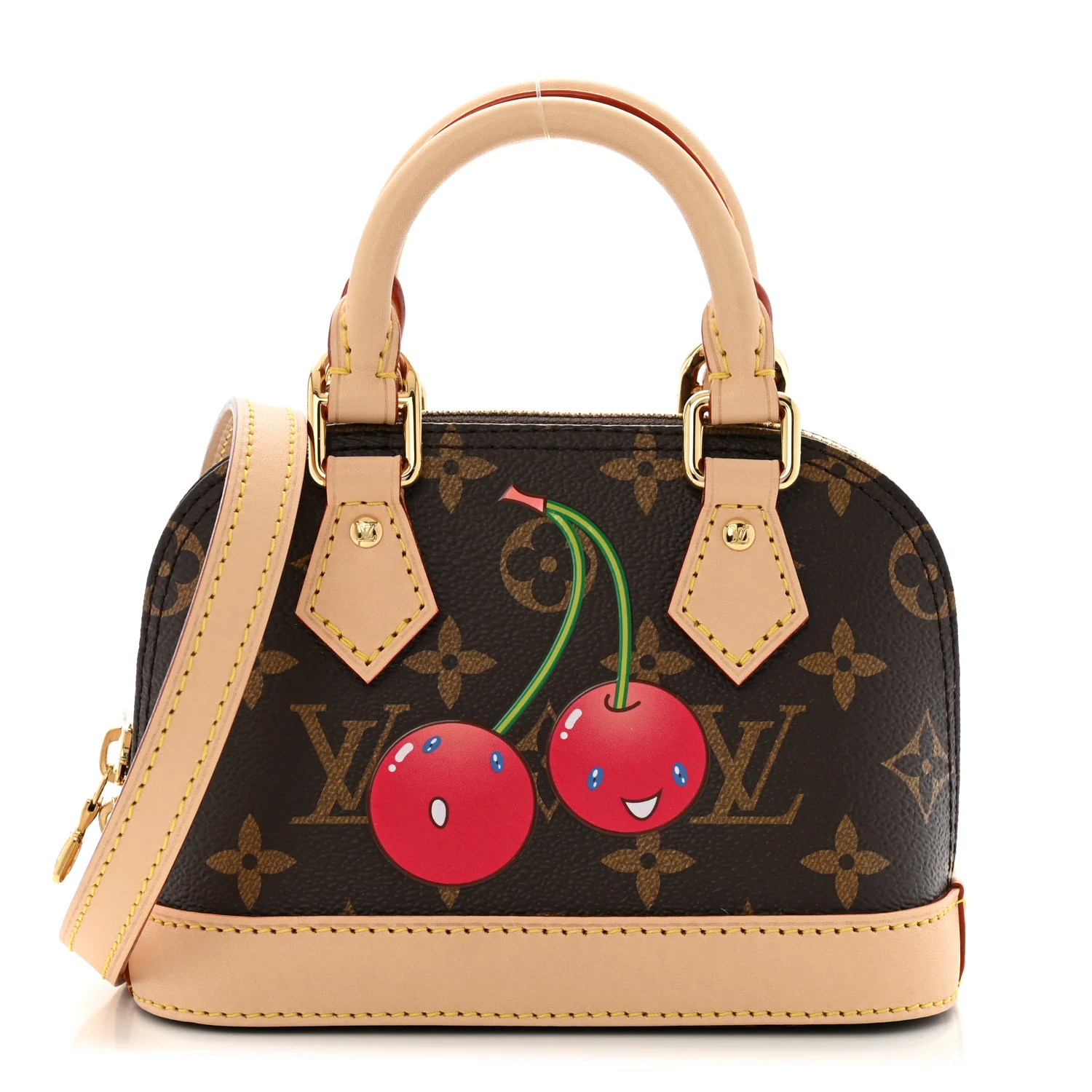LV X TM Monogram Cerises Nano Alma