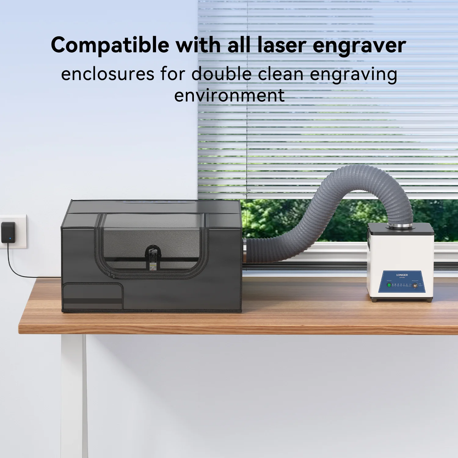 Purificateur de fumée LONGER pour graveur laser