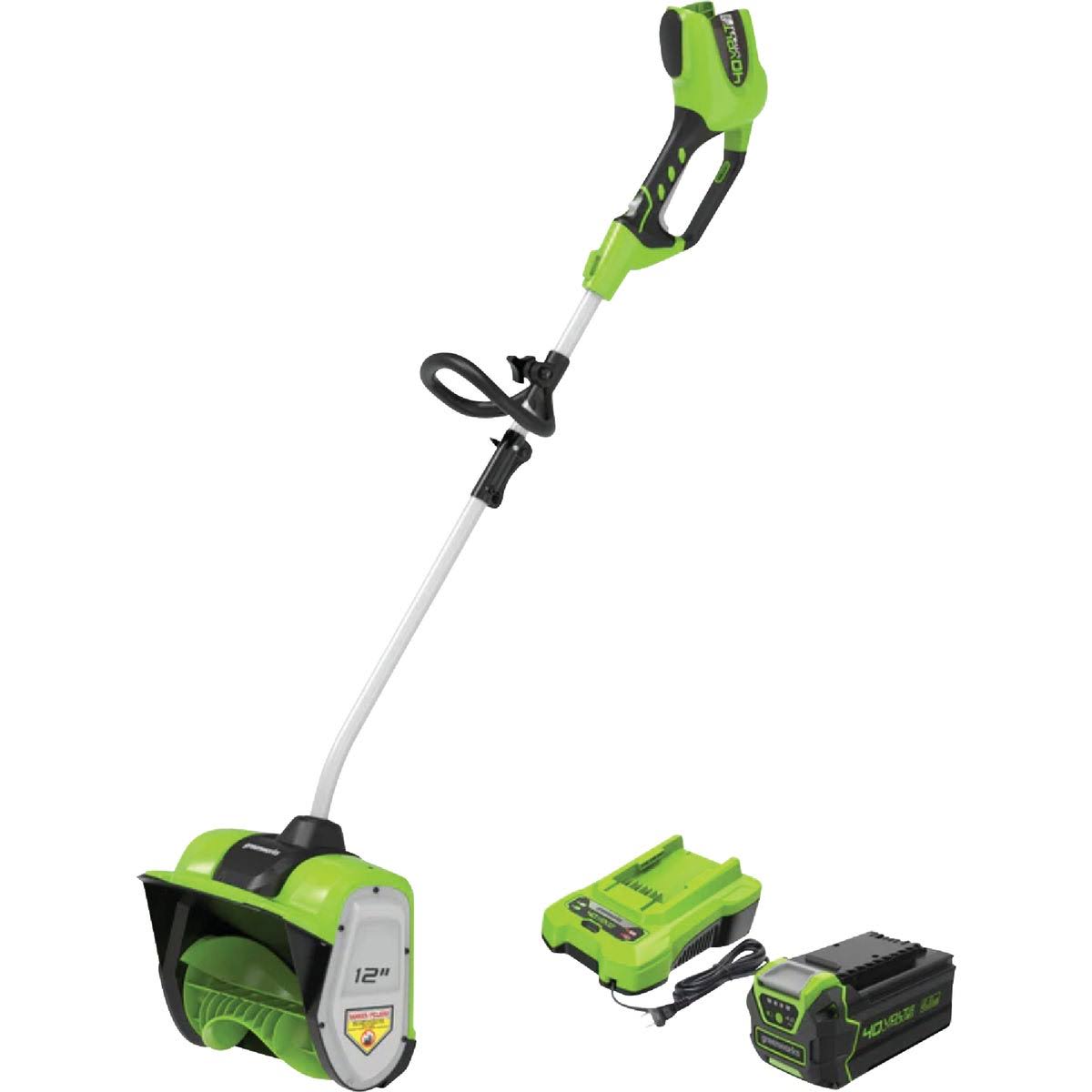 40V 12-Inch Cordless Snow Shovel | Greenworks 2600702