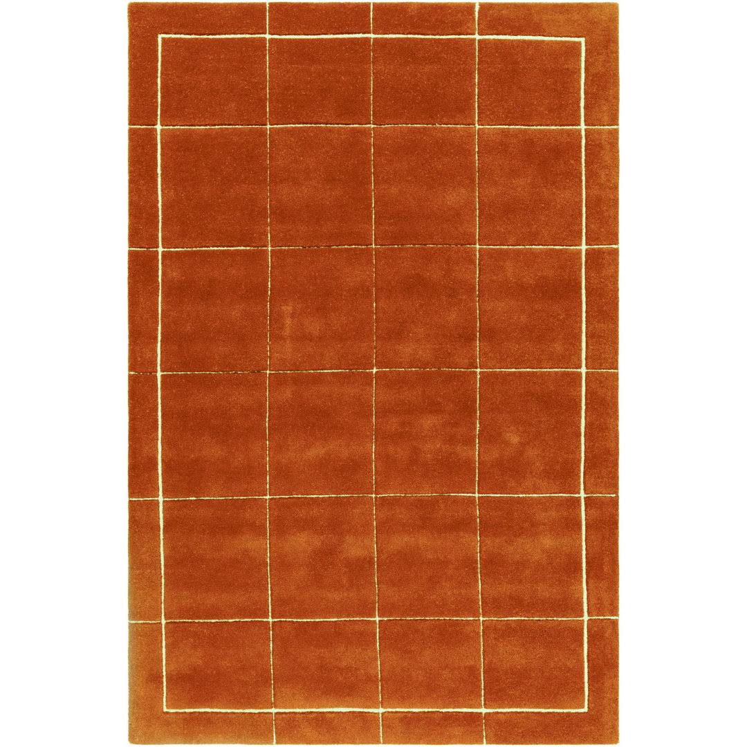 Mallory Rust, Light Brown Hand Tufted Area Rug AllModern Rug Size: Rectangle 2' x 3'
