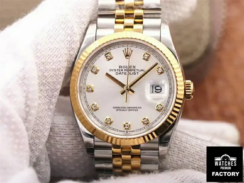 Rolex Datejust 126233 EW Factory White Dial