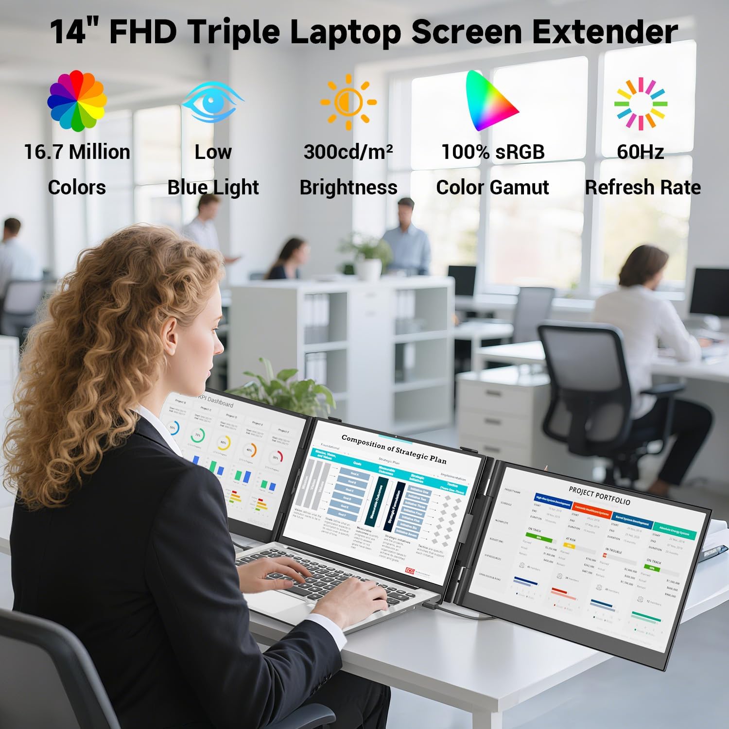 Triple Laptop Screen Extender 0.17
