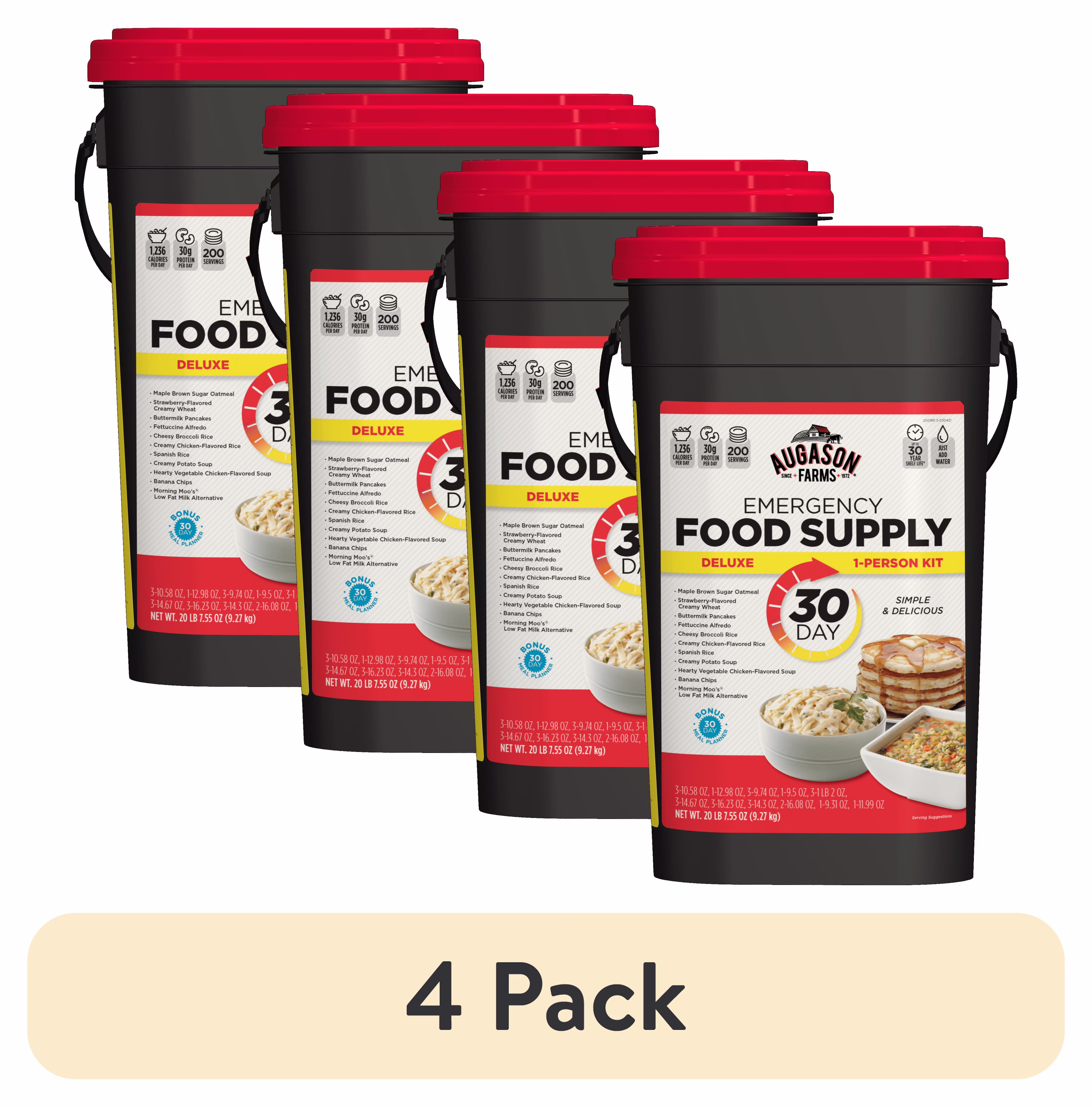 Deluxe 30-Day Emergency Food Supply, 20 lb 7.55 oz(Single) - Image 4