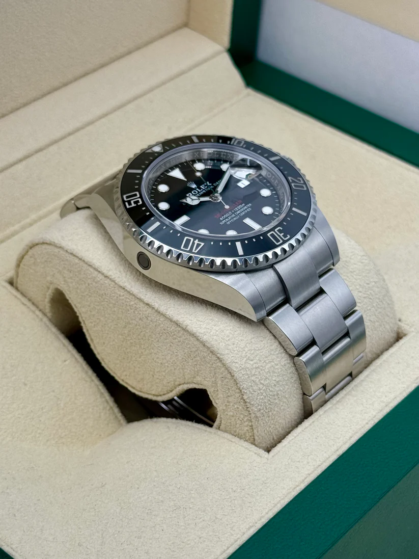 [Super Clone]Rolex Sea-Dweller 126600 43mm Black Dial Stainless Steel Mens Watch
