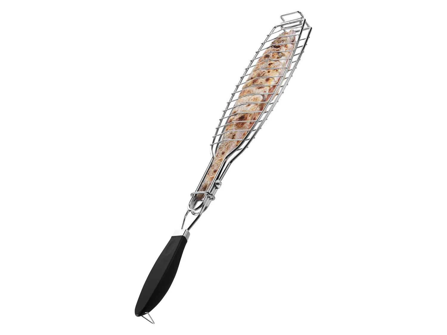 GRILLMEISTER Grille pour barbecue en acier inoxydable