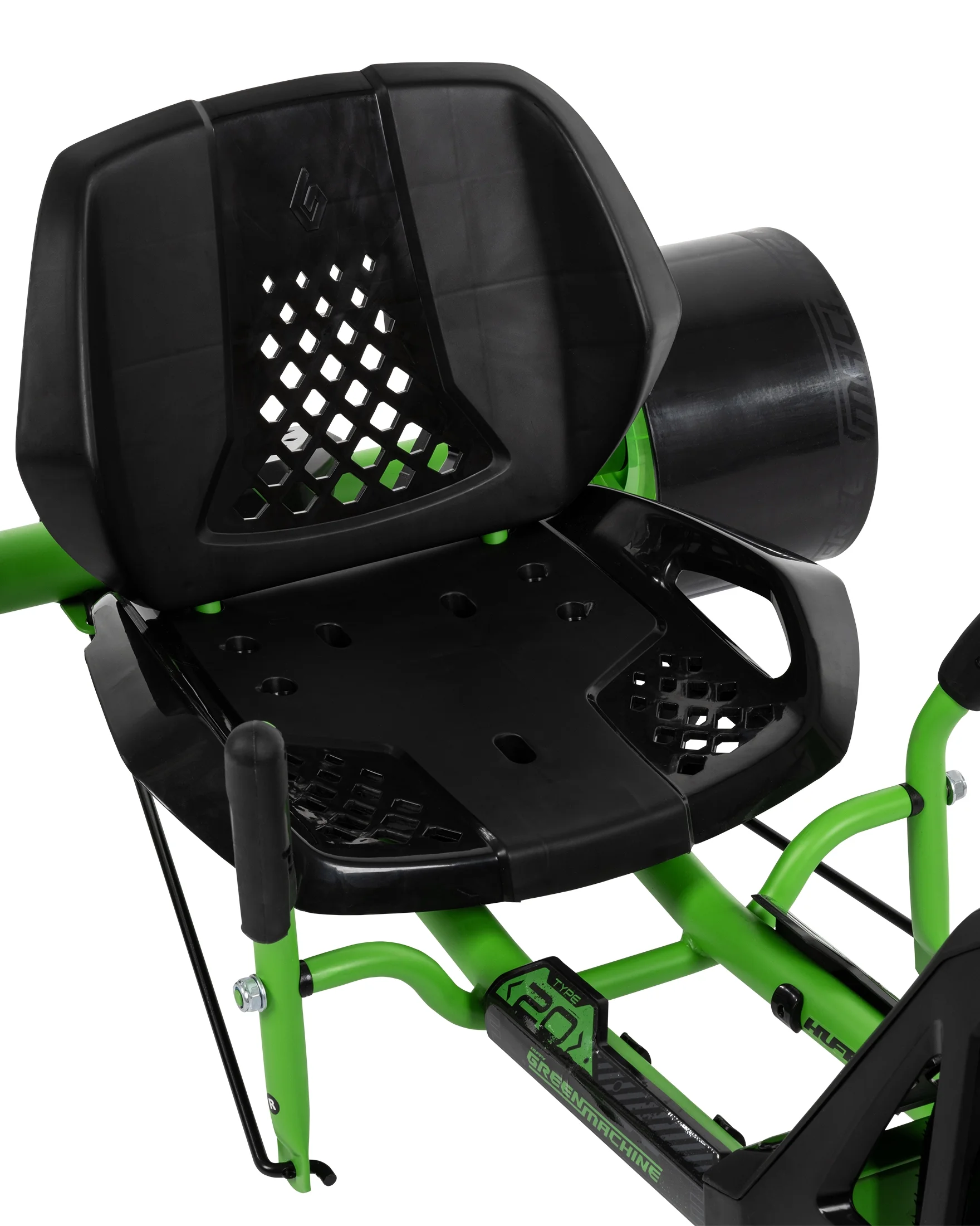 20" Green Machine Drift Trike, Fits Riders Ages 8+ Years, Drift and Spin, Green/Black, Unisex, Kids(20-Inch) - Image 2