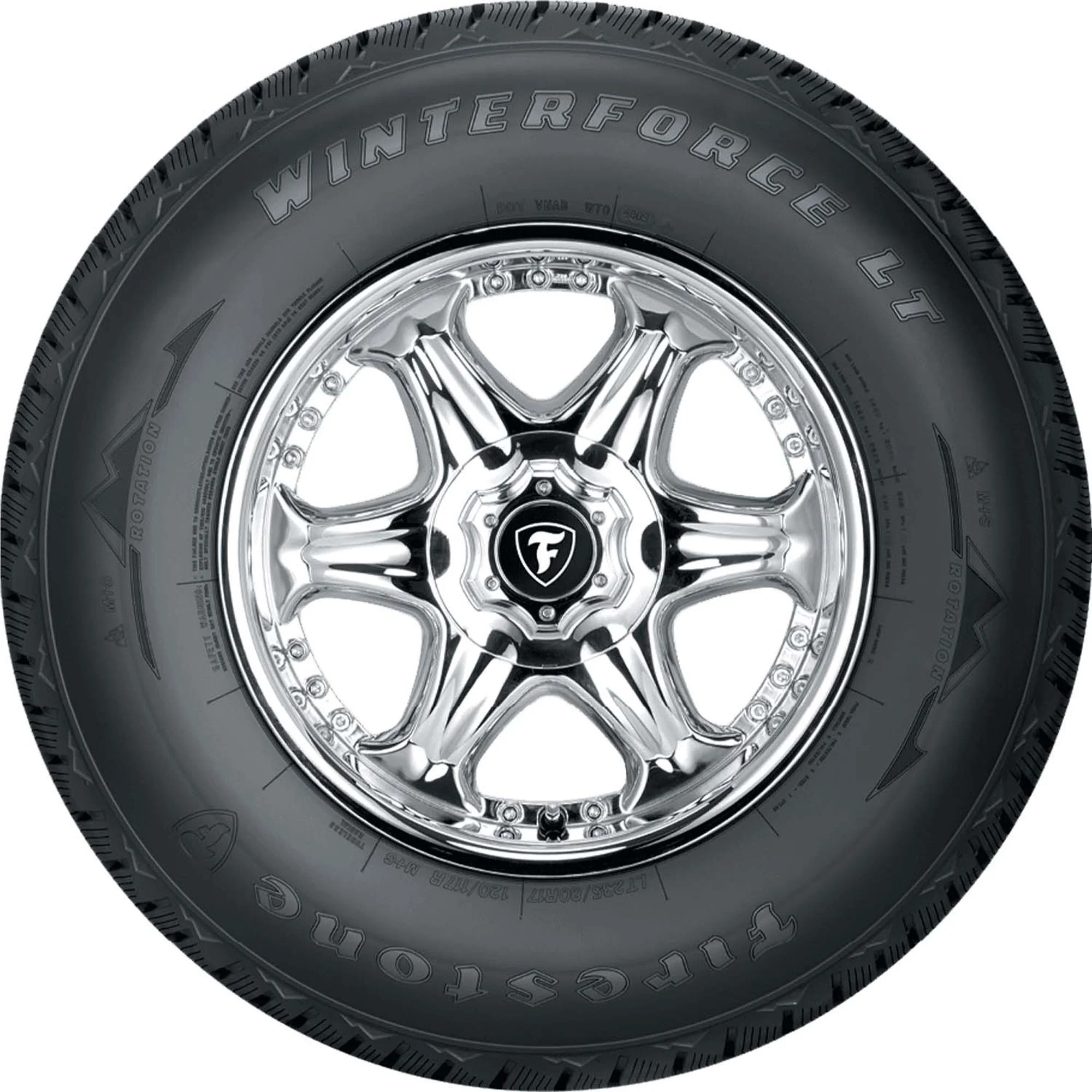 Firestone Winterforce LT Winter LT245/75R16 120/116R E Light Truck Tire