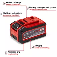 Batterie 4-6 Ah Multi-Ah Power X-Change Plus