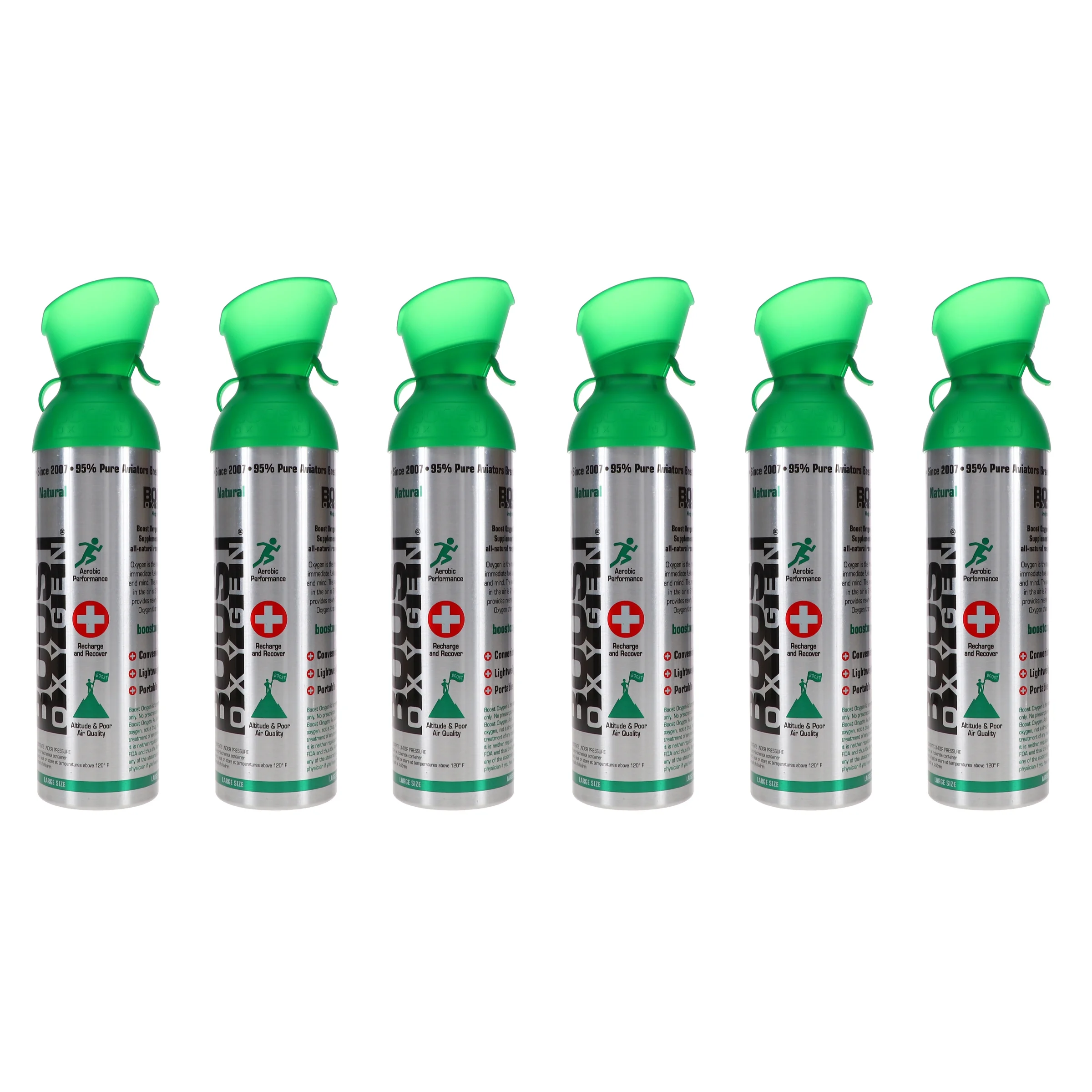 Boost Oxygen Natural Large 10 Liter 6 Pack