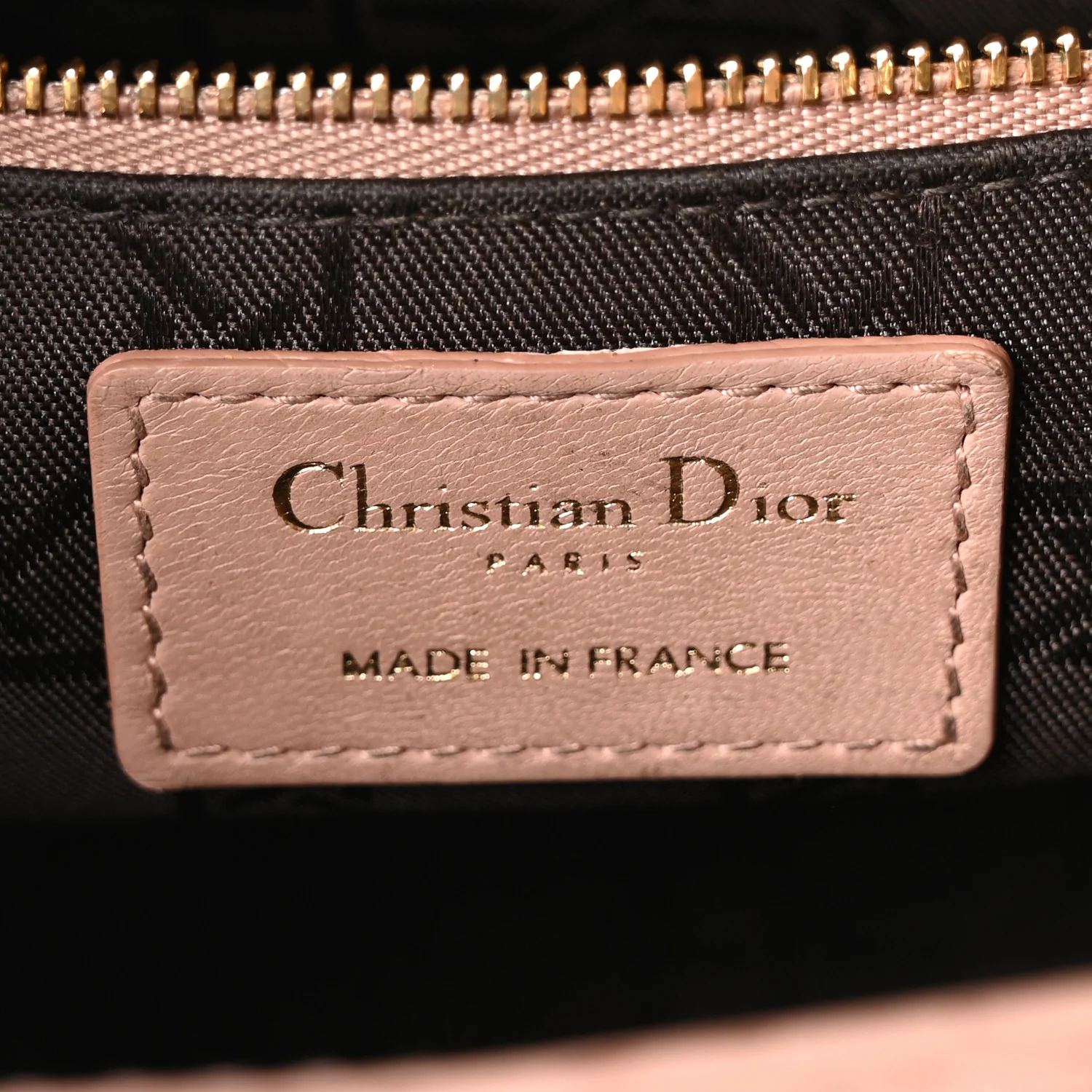 Lambskin Cannage Small My ABC Dior Lady Dior Blush
