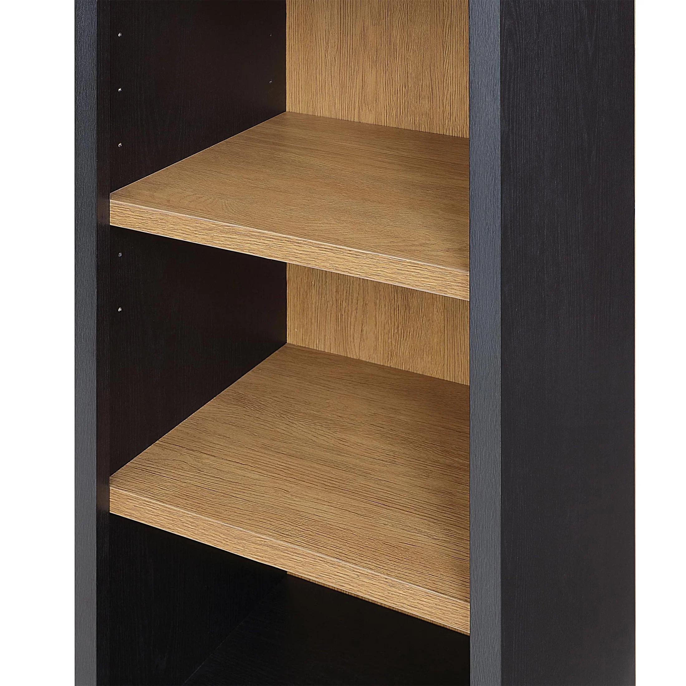 Better Homes & Gardens Juliet Narrow Arch Bookcase, Deep Green and Light Honey