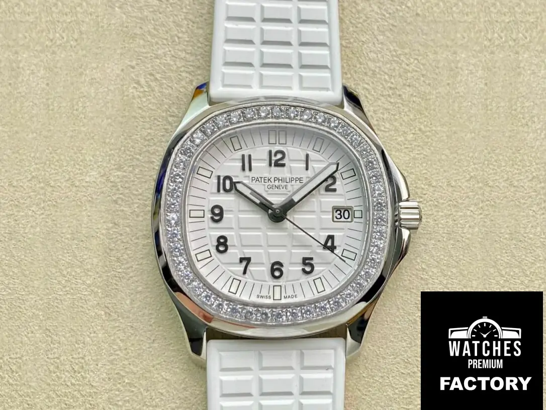 Patek Philippe Aquanaut 5067A-024 Quartz Movement PPF Factory White Rubber Strap