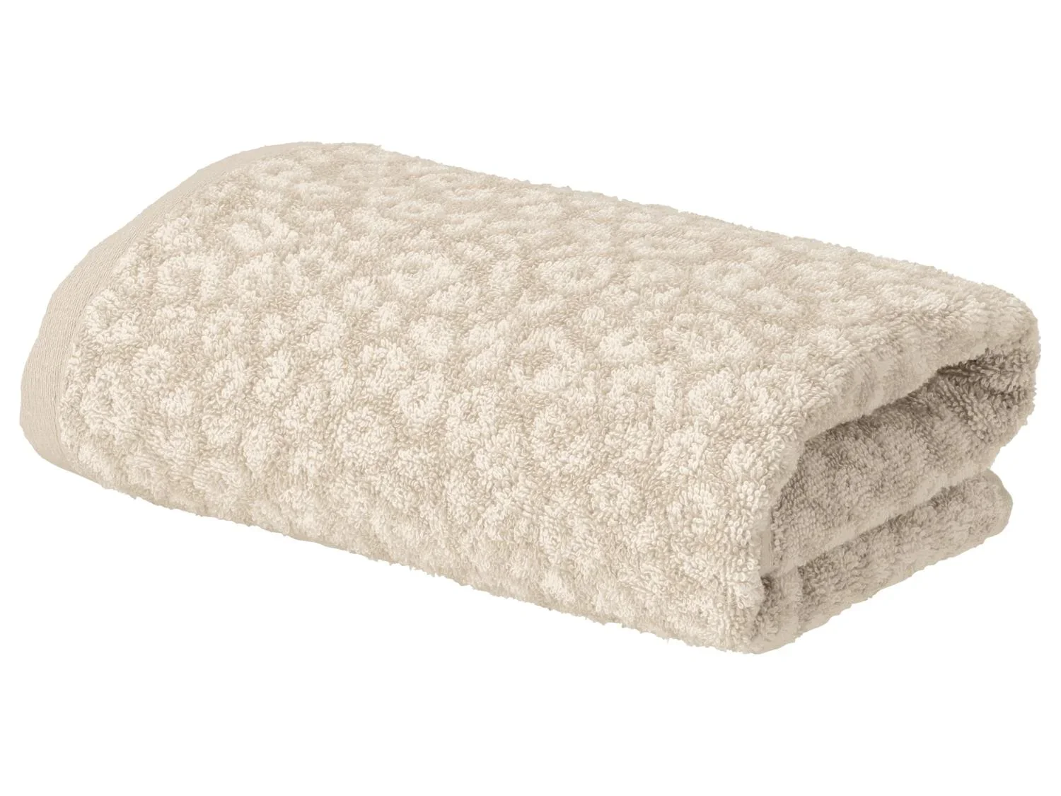 LIVARNO Lot de 2 serviettes de toilette en ponge, 50 x 100 cm