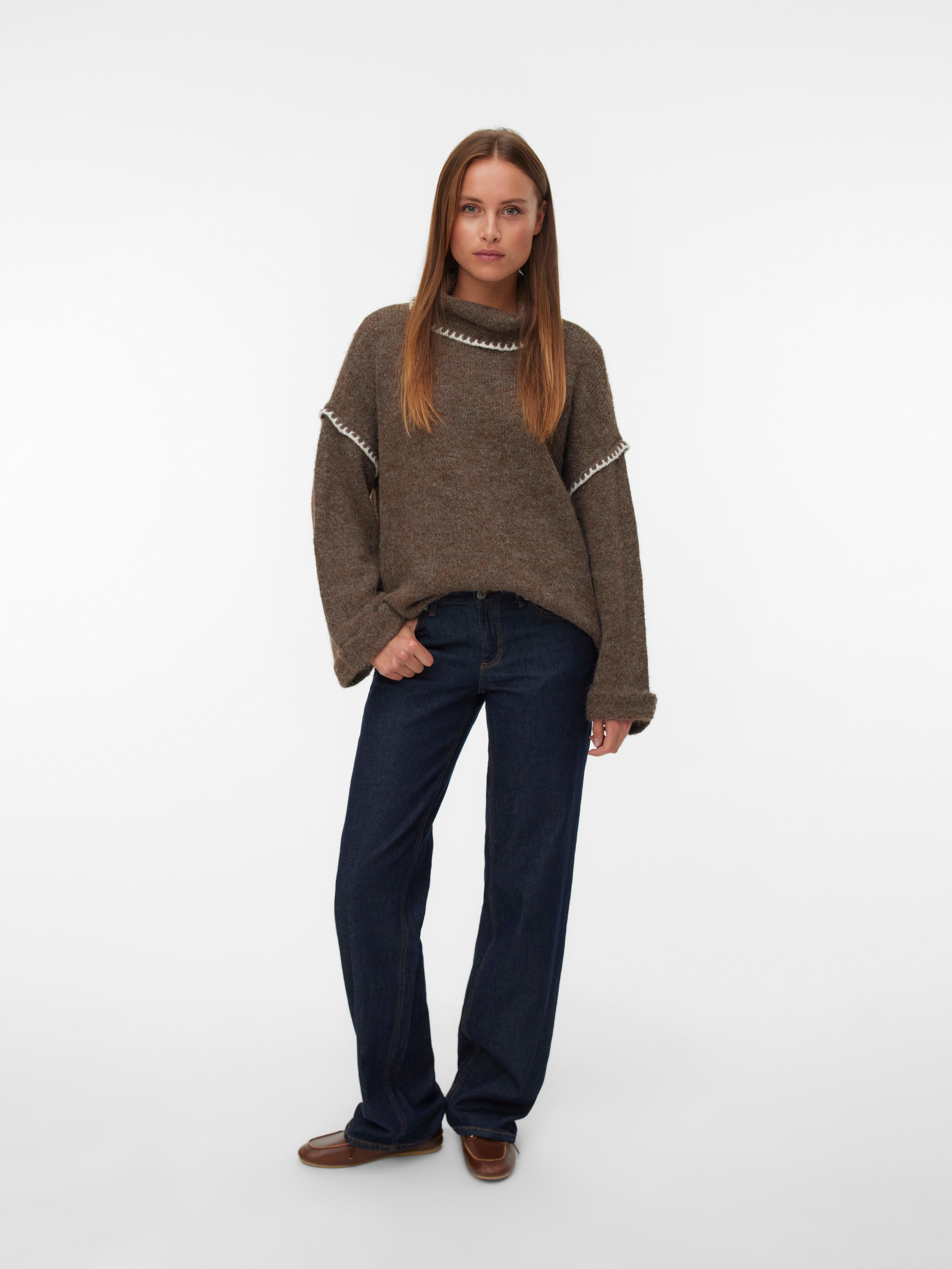 VERO MODA® AWELLA Knitted pullover
