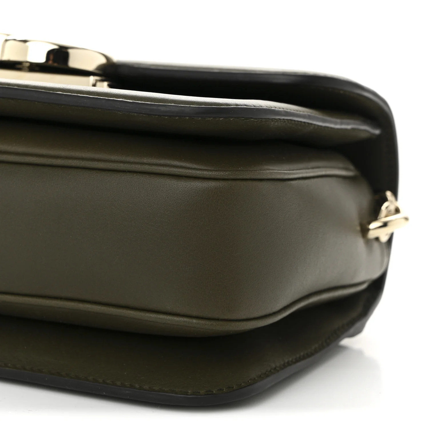Monogram Small Gucci Go Shoulder Bag Luscious Green