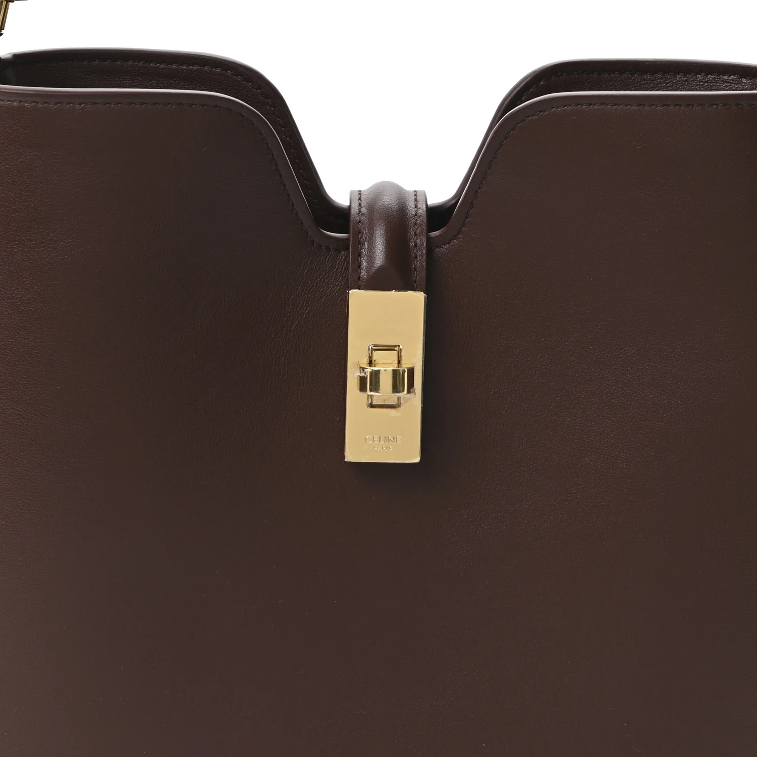 Smooth Calfskin Small Camille 16 Soft Bag Chestnut
