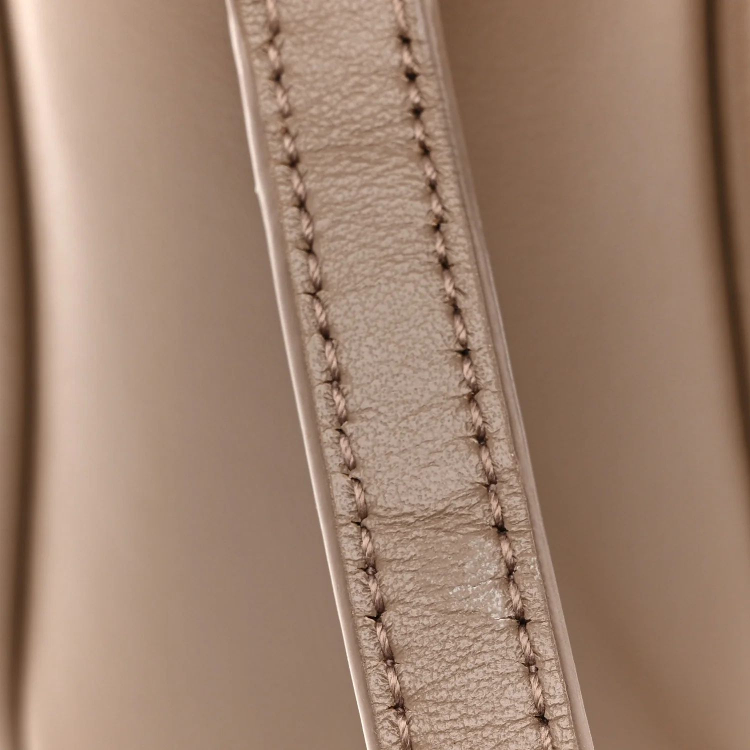 Calfskin Matelasse Monogram Lou Camera Bag Dark Beige
