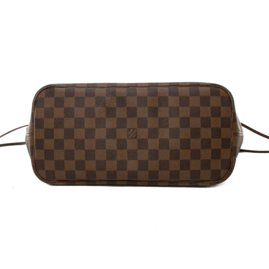 L N51105 Neverfull MM Shoulder Bag Damier Ebene Canvas
