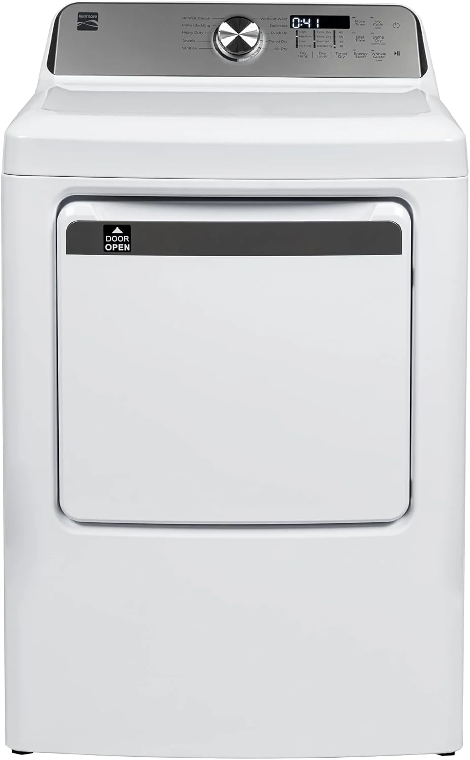 Sèche-linge électrique à chargement frontal Kenmore 7 pi³ avec séchage par capteur intelligent