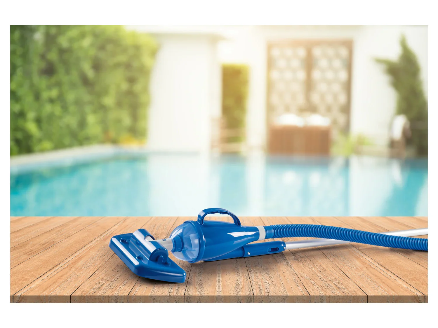 SILVERCREST Kit de balai aspirateur de piscine