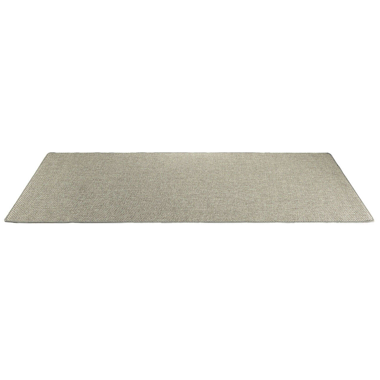 Tapis de cuisine tissu bouclette marron 44x120cm