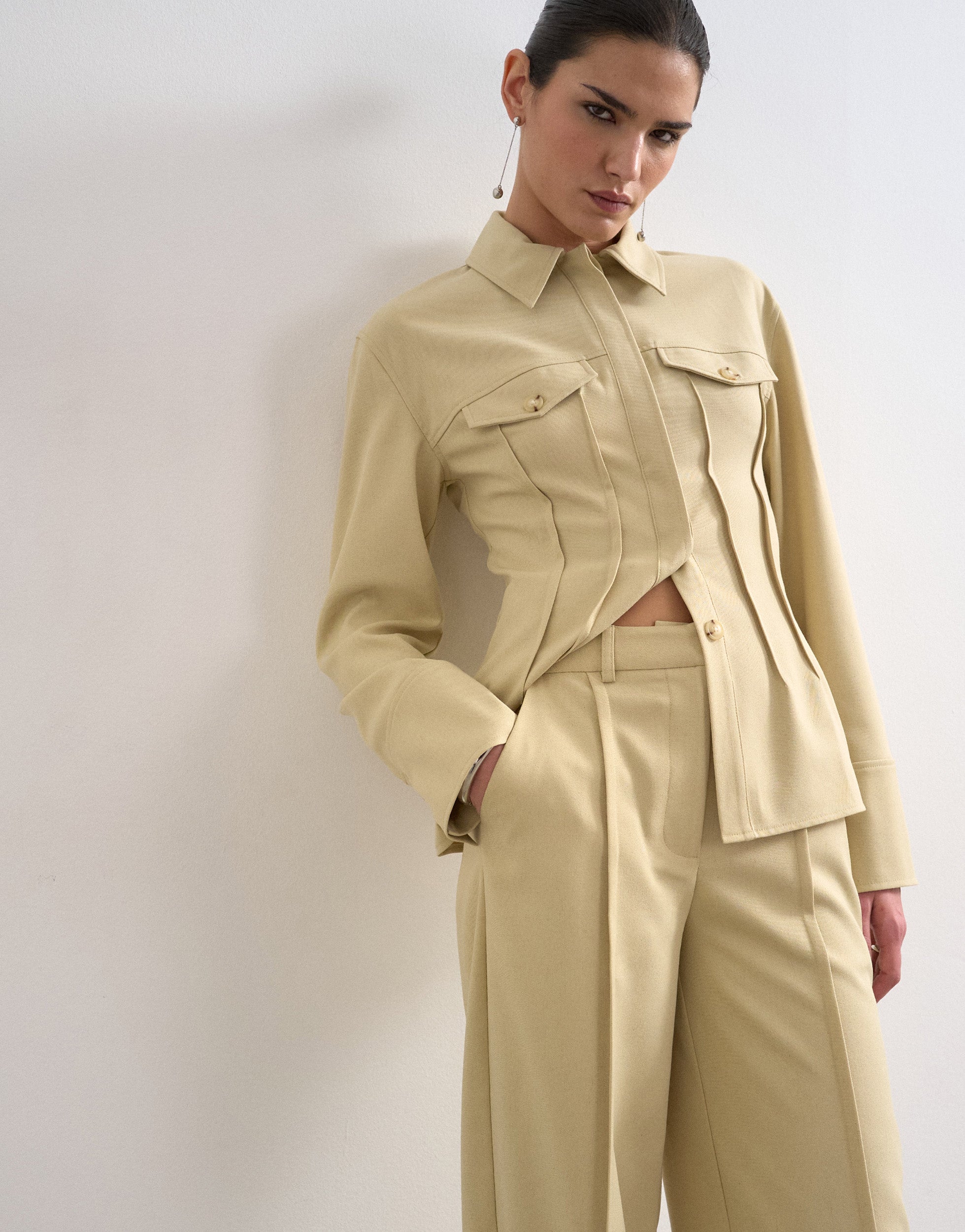 VERO MODA® TSWERA High rise Tailored Trousers