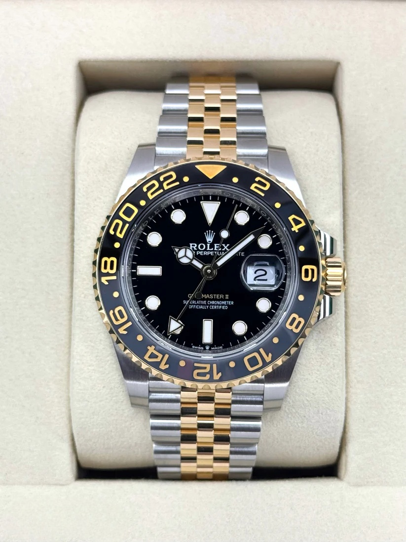 [Super Clone]RLX GMT-Master II Two-Tone Black Jubilee 126713GRNR