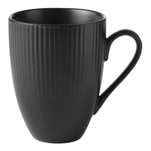 Groovy stentøy krus 30 cl svart