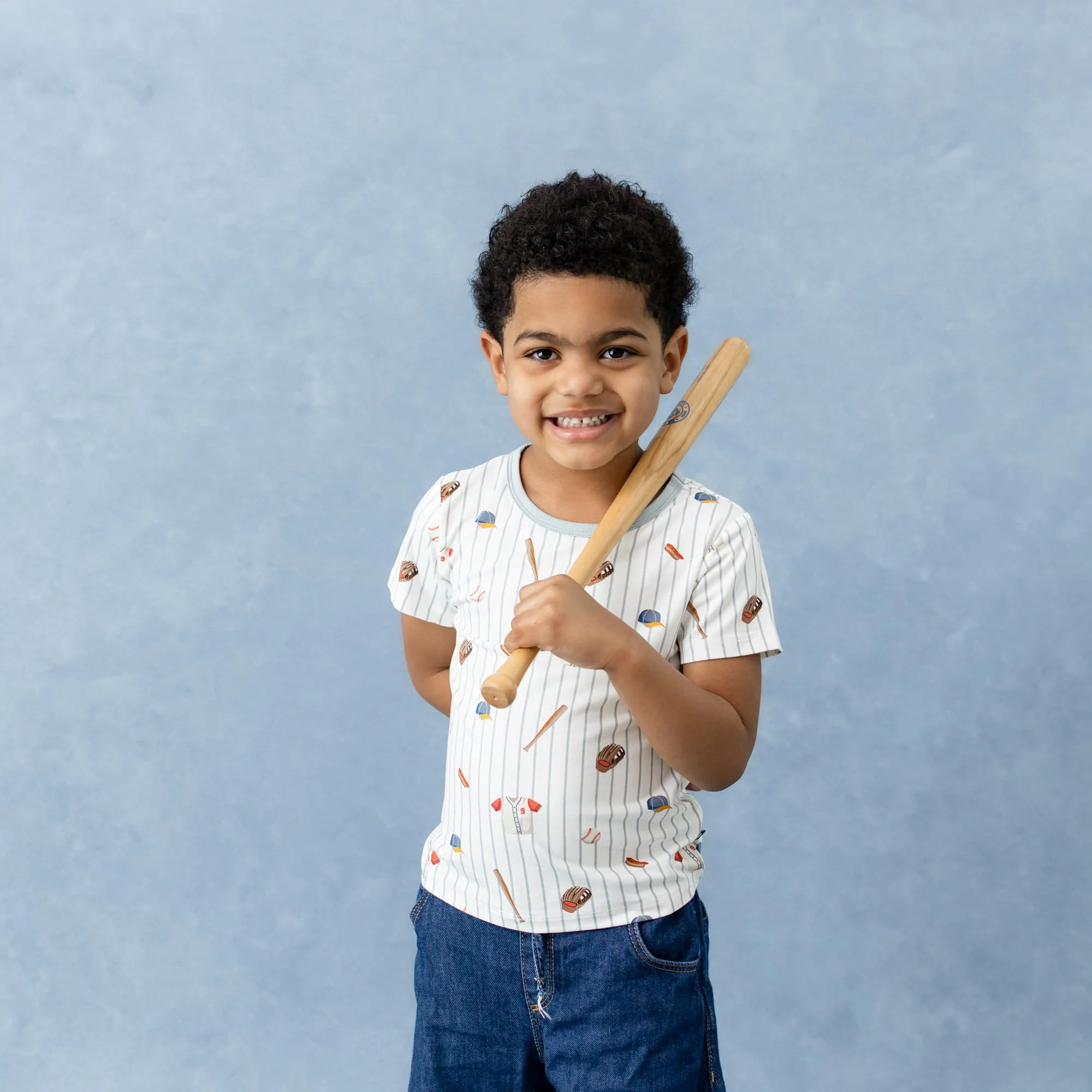 Toddler Basic Tee in Home Run