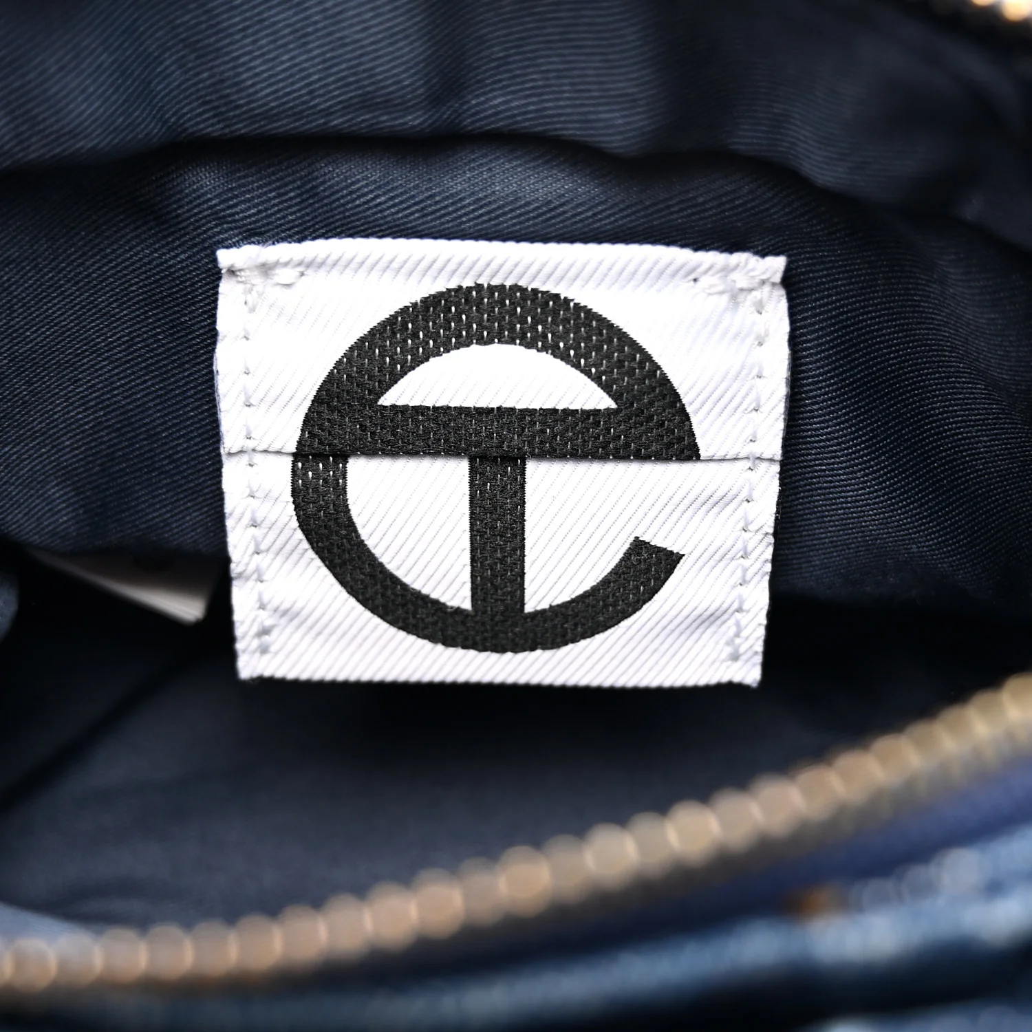 Denim Small Shopping Bag Blue