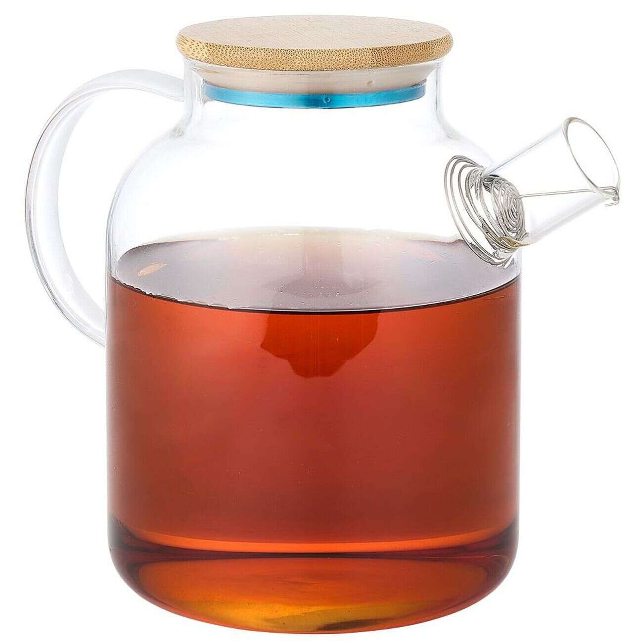 Théière en verre et bambou 1,6L