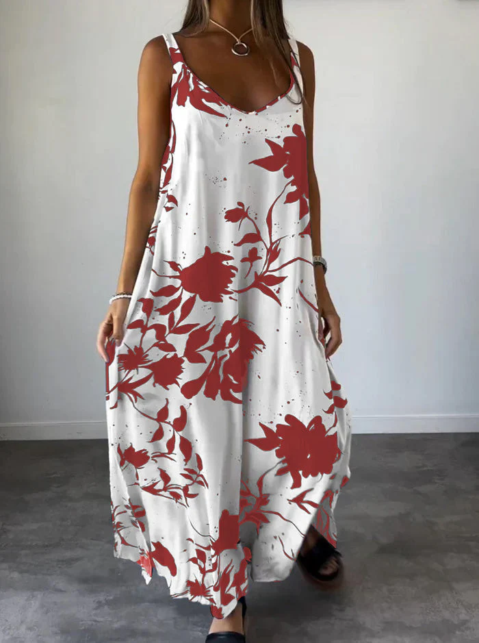 Robe féminine tendance imprimée