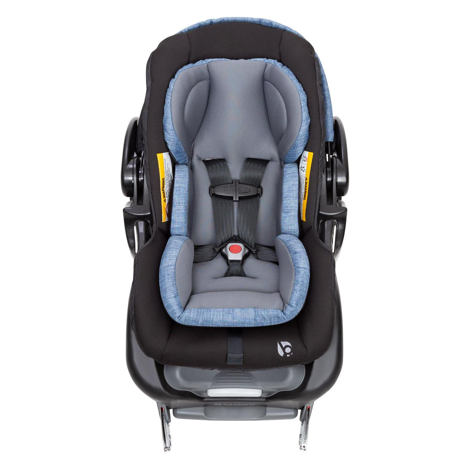 Baby Trend Secure Snap Tech™ 35.00 lb Infant Car Seat. Blue Chambray