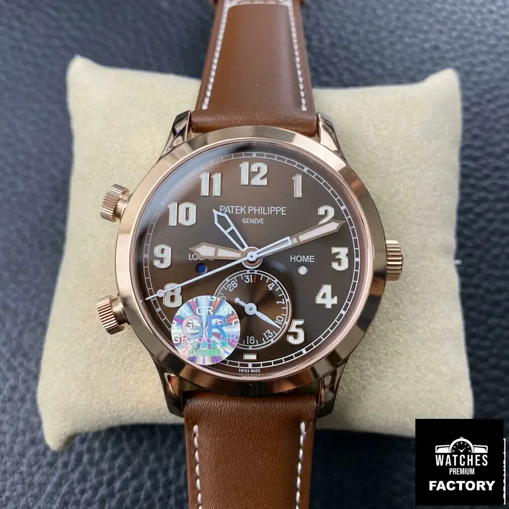 Patek Philippe Calatrava 5524R-001 GR Factory Brown Strap