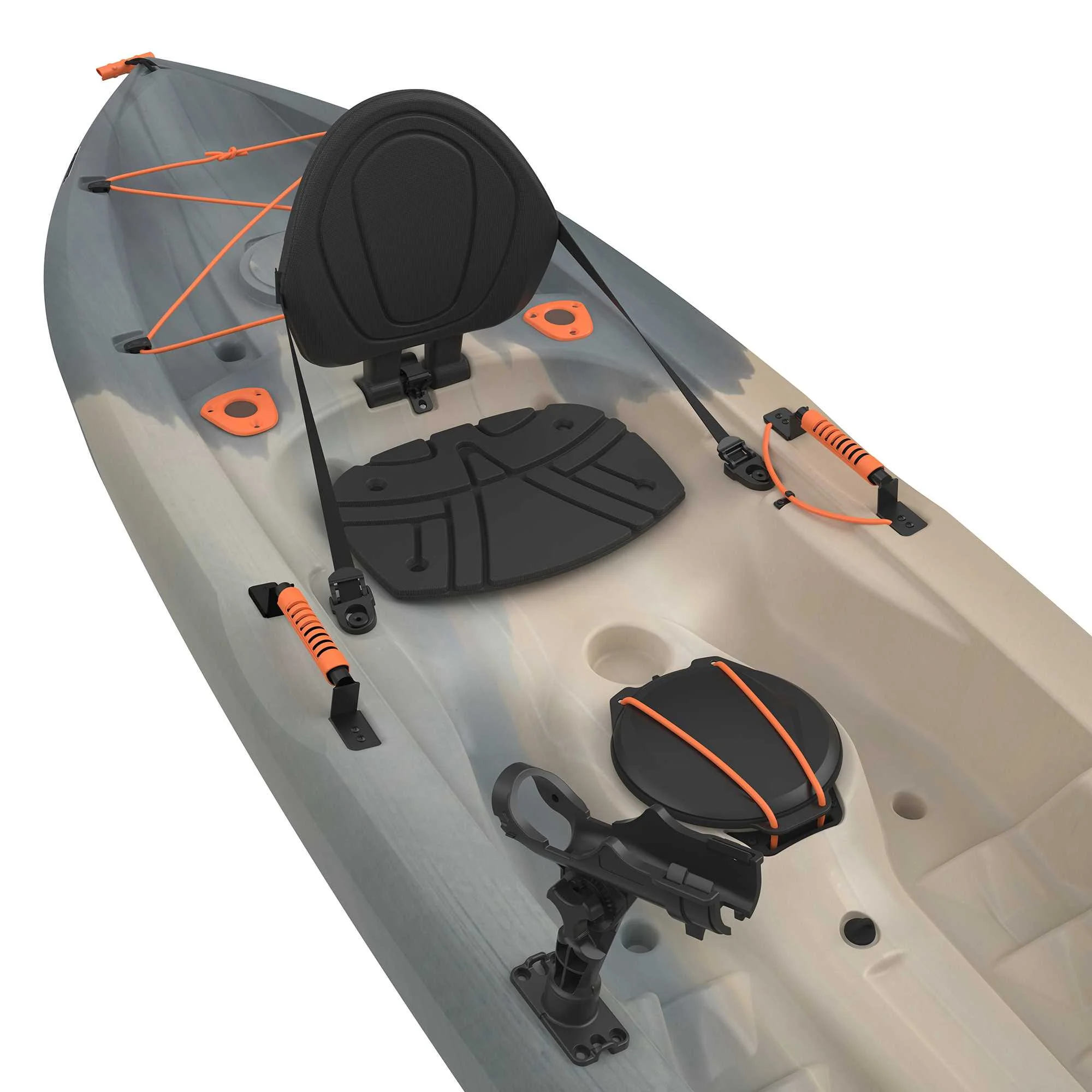 Lifetime Tamarack Angler 10 Ft. Fishing Kayak, Volcano Fusion (91340)