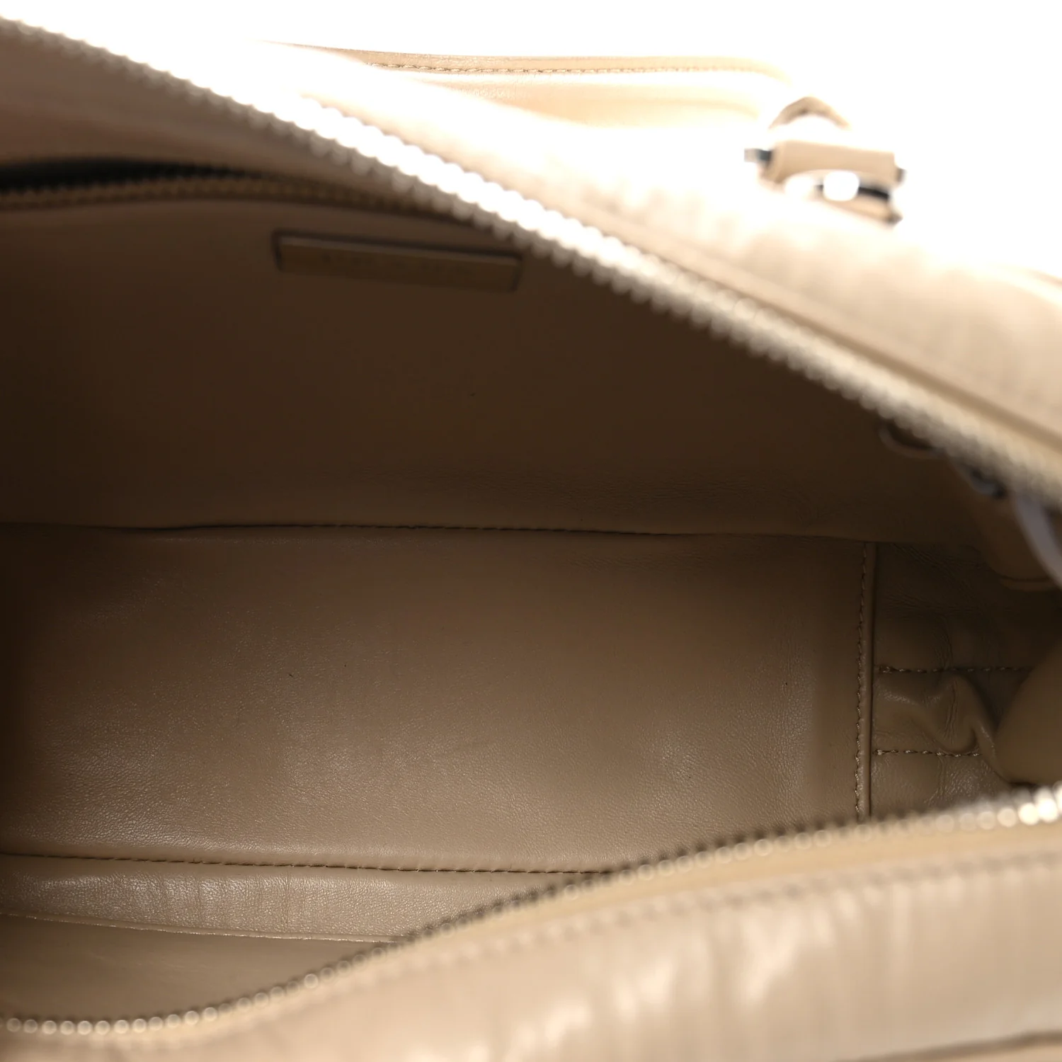 Nappa Antique Medium Re-Edition 2001 Two Handle Bag Deserto
