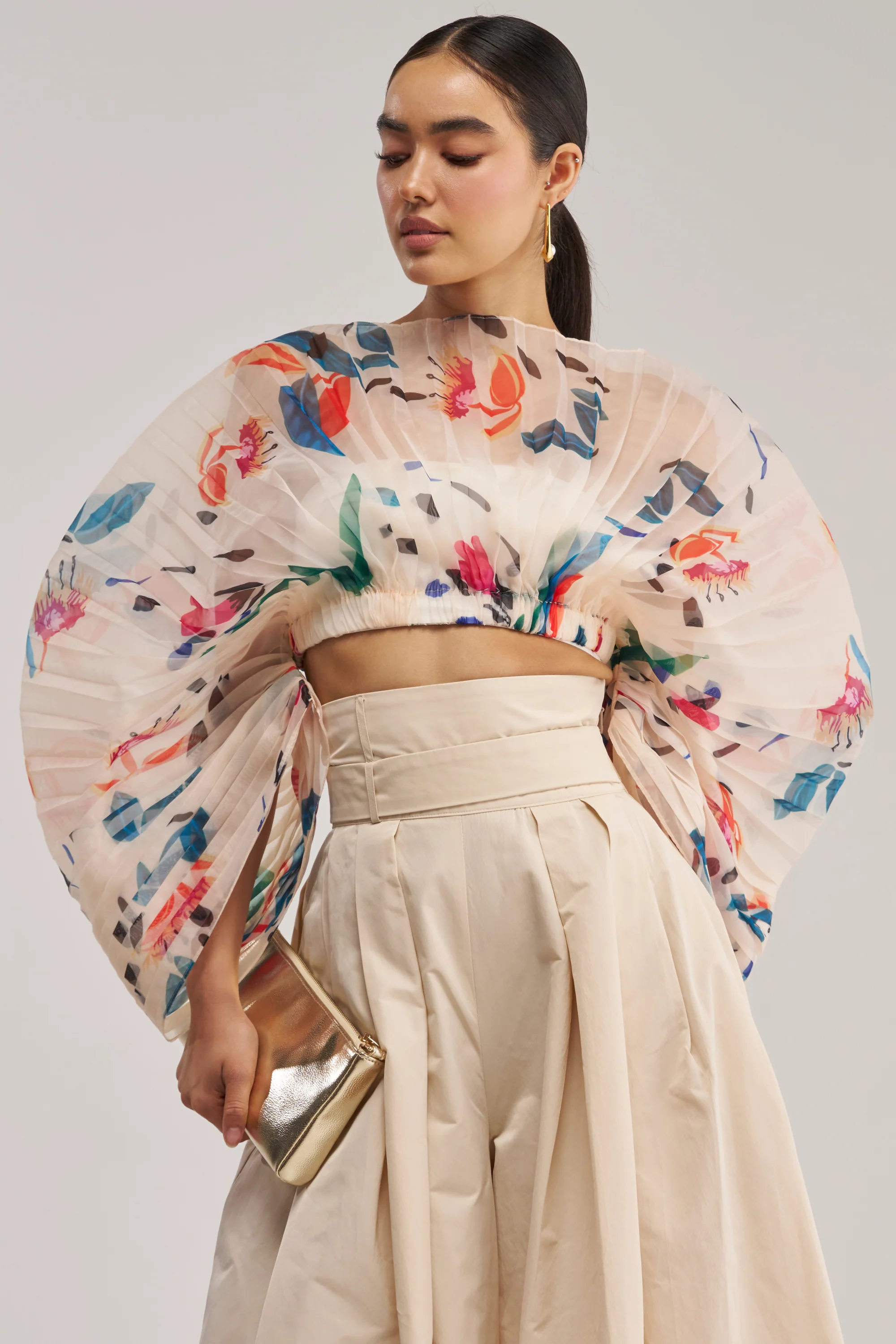 CANDY RAIN PLEATED BLOUSE - Akira Store
