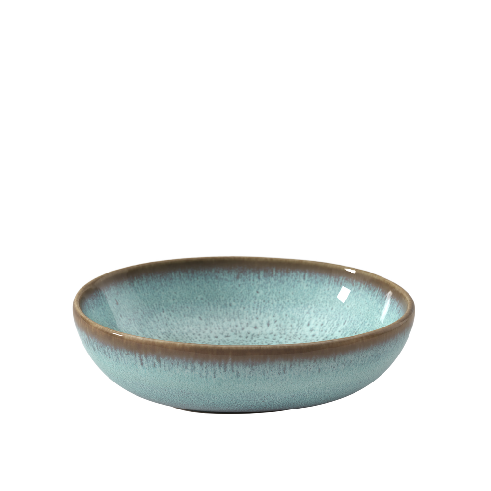Lave Cereal bowl - Blue, 12.9 oz, stoneware