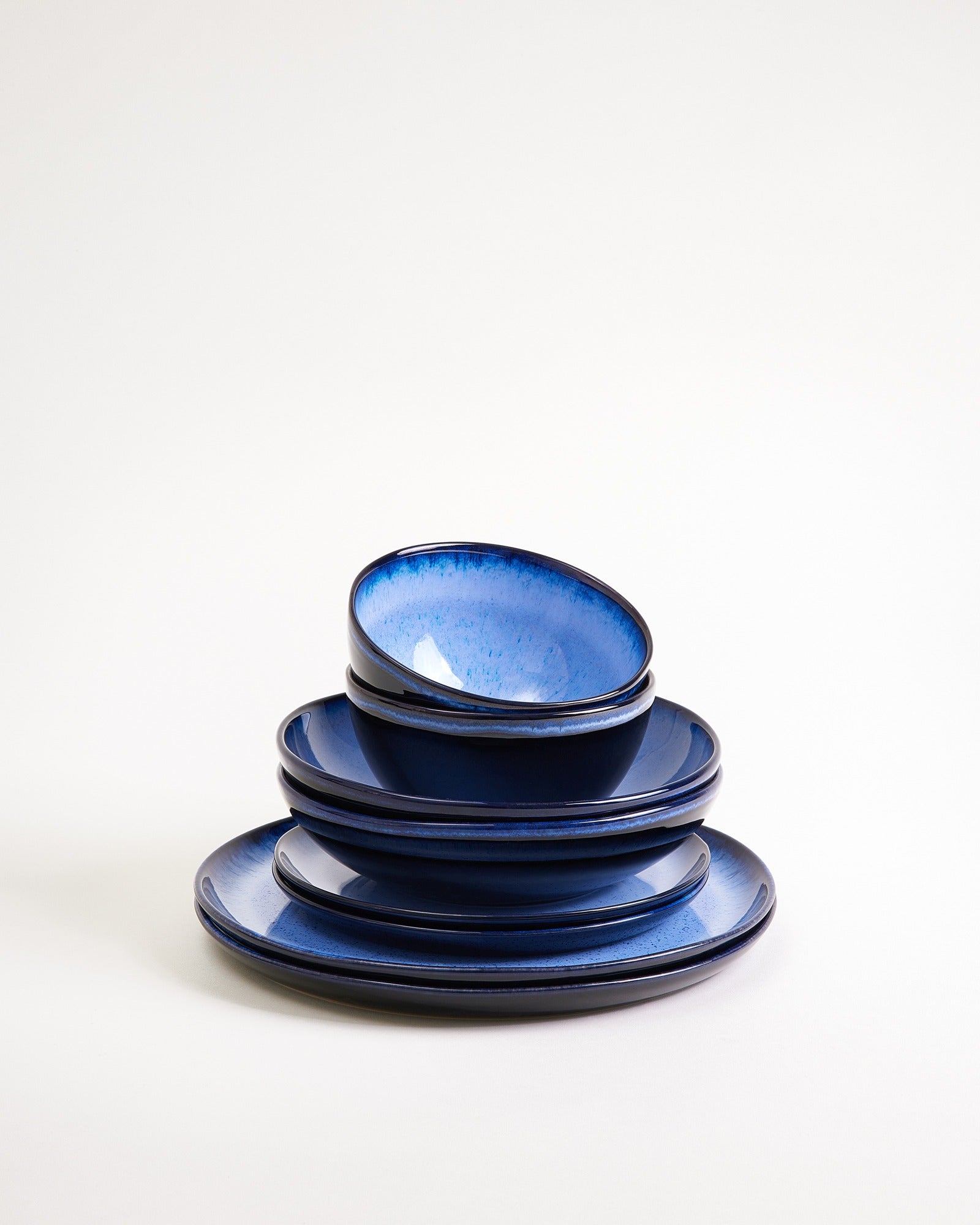 MELIDES - TABLEWARE SET WHITEWATER 8 PIECES