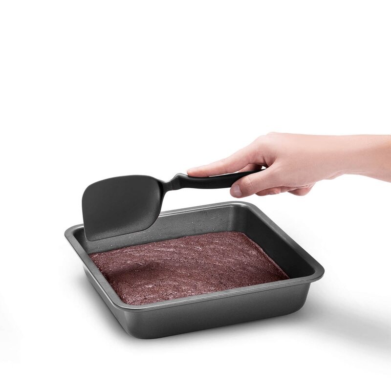 Stekespade fleksibel liten 24,6 cm svart
