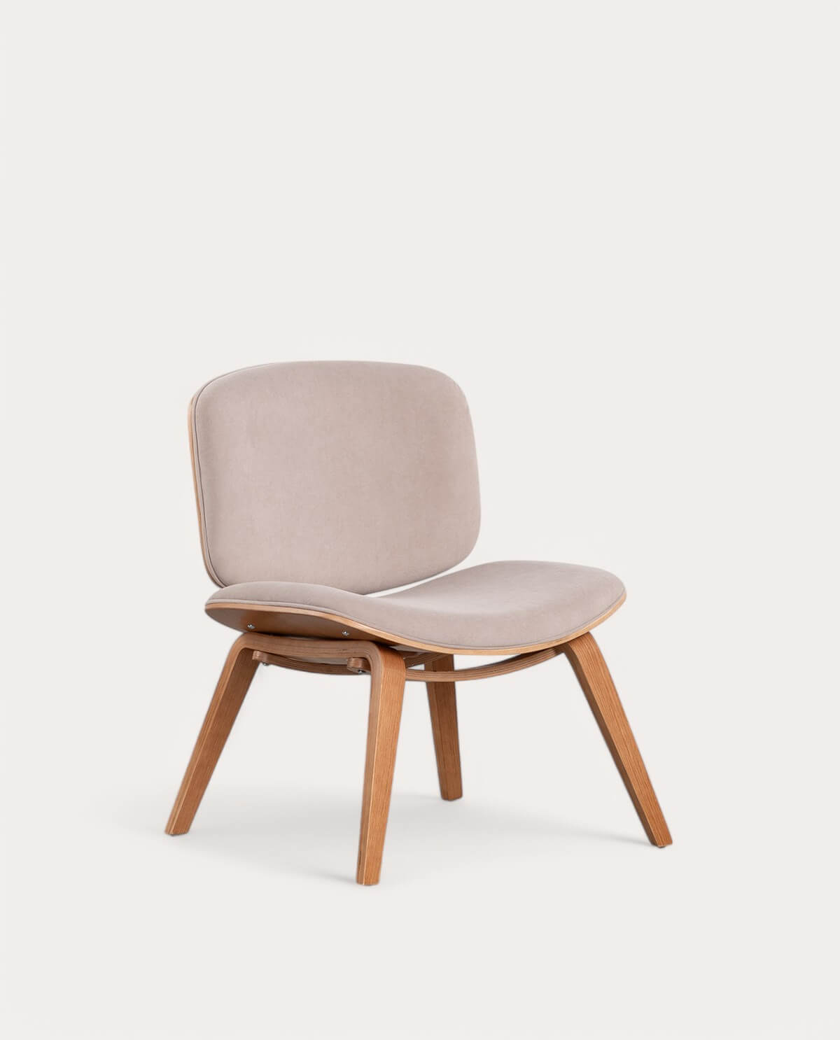 Praga - Pack 2 Sillones de Madera y Tela Praga