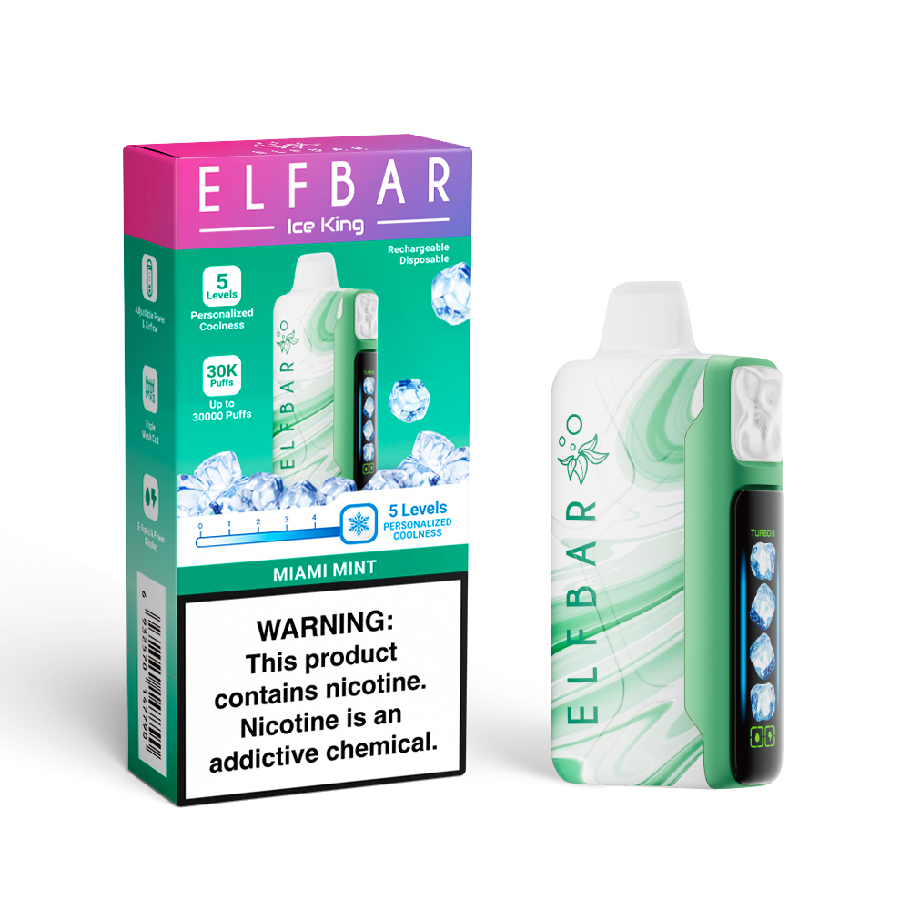 ELF BAR ICE KING 30000 PUFFS