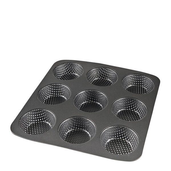 Bolleform for 9 boller stål