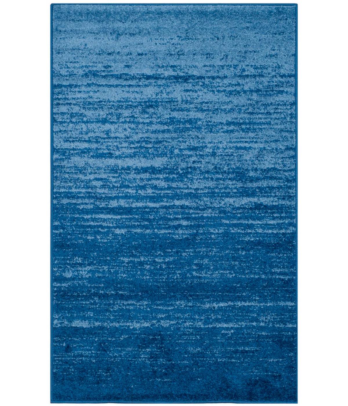 Safavieh Adirondack Light Blue/Dark Blue Area Rug; 6' x 9'