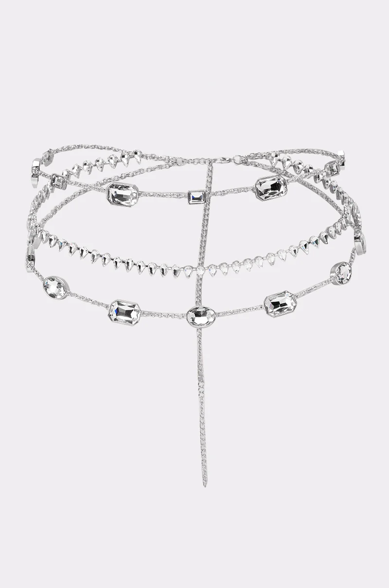 GLITZ AND GLAM CHAIN BELT - Akira Store