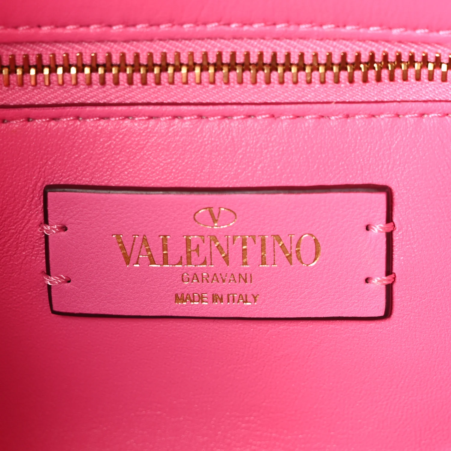 Nappa Large Roman Stud Shoulder Bag Feminine Pink